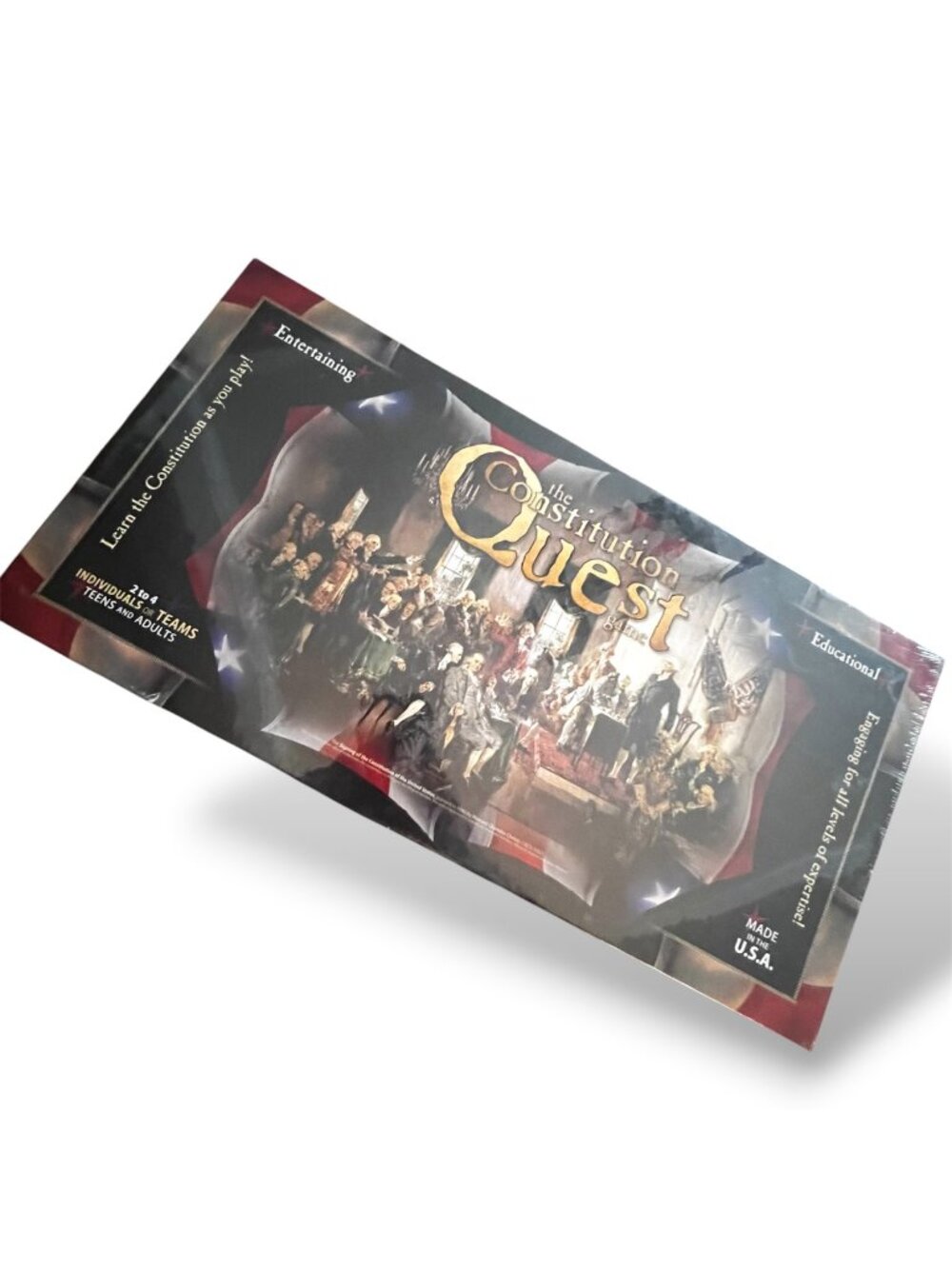 The Constitution Quest Board Game - Educational & Entertaining For Teens & Adult